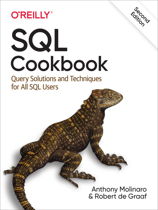 Title details for SQL Cookbook by Anthony Molinaro - Wait list